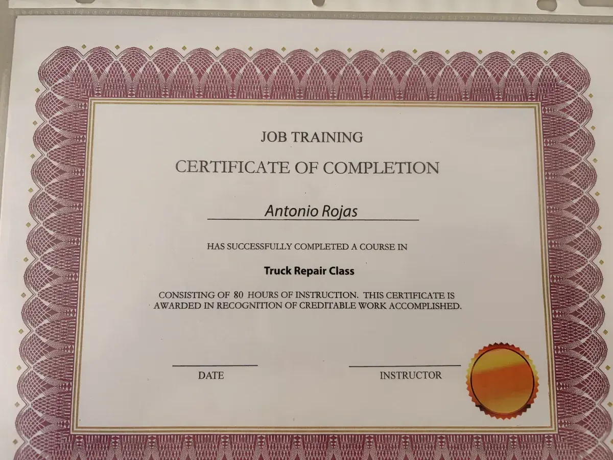 Advanced commercial vehicle diagnostics training